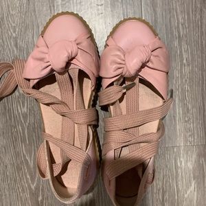 Baby Pink Puma Creepers